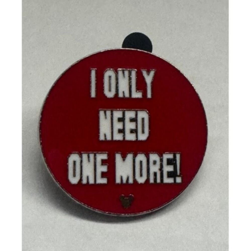 Disney 2010 Hidden Mickey I Only Need One More Completer Trading Pin #77197